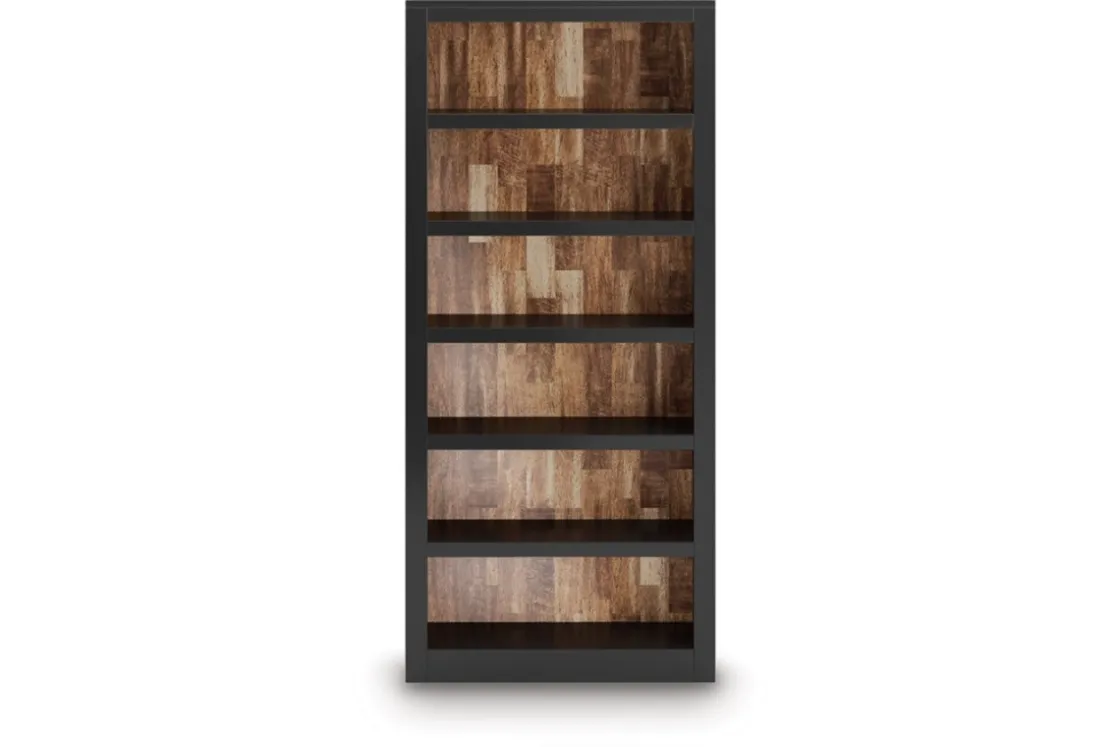 Mor Furniture Wildenauer Bookcase In Black/Brown