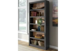 Mor Furniture Wildenauer Bookcase In Black/Brown