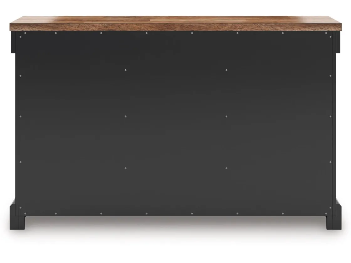 Mor Furniture Wildenauer Buffet In Brown/Black