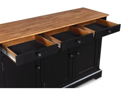 Mor Furniture Wildenauer Buffet In Brown/Black