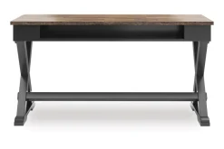 Mor Furniture Wildenauer Office Desk In Black/Brown