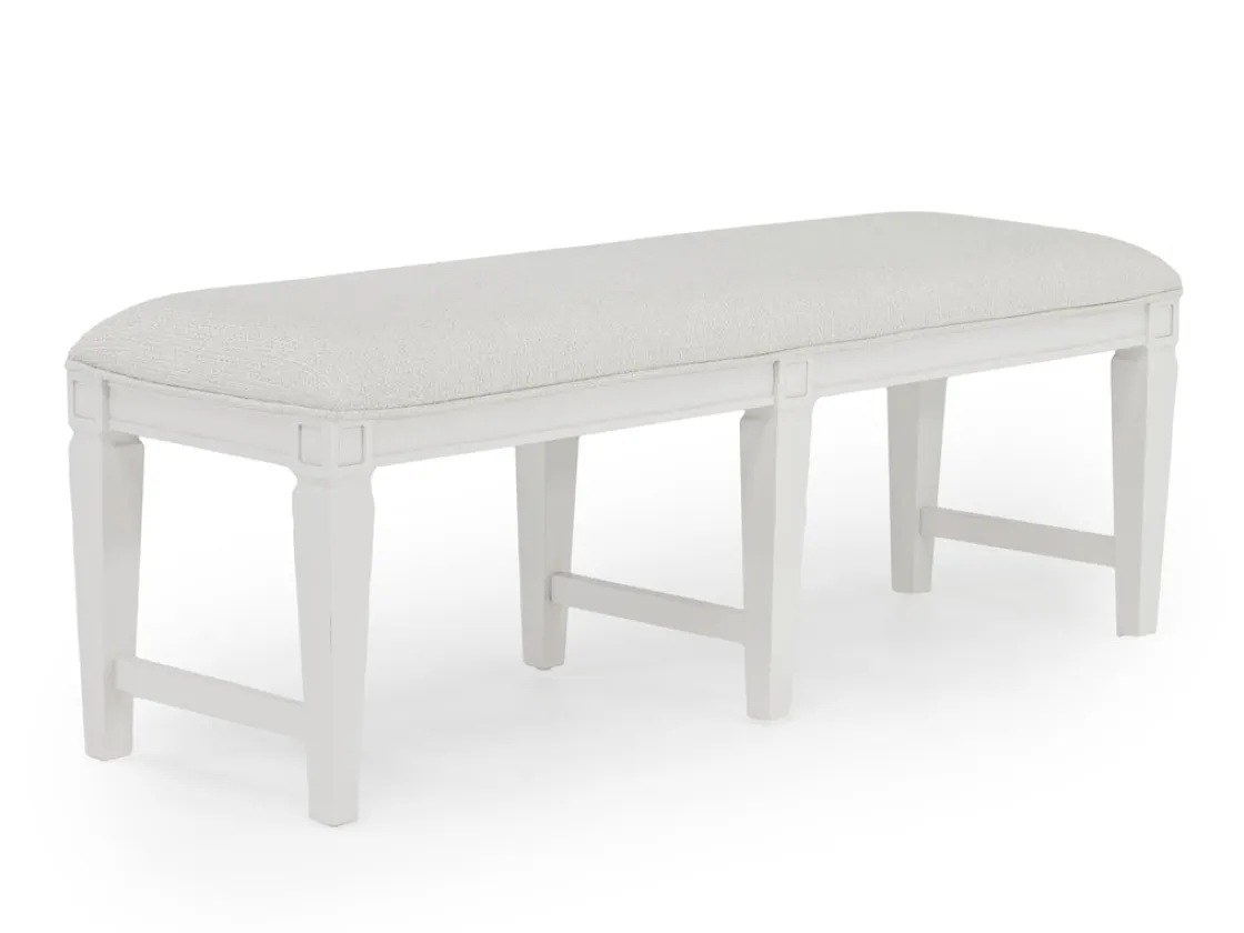 Mor Furniture Willowbrook Dining Bench In Pebble