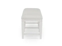 Mor Furniture Willowbrook Dining Bench In Pebble