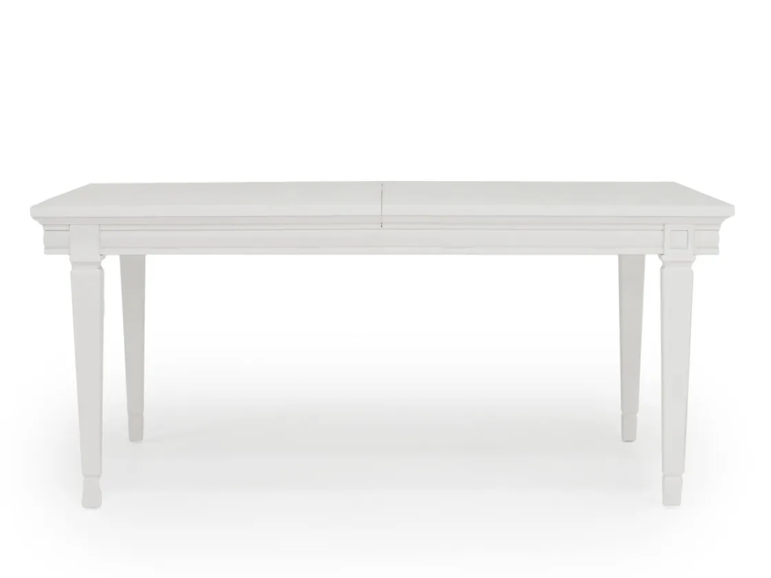 Mor Furniture Willowbrook Dining Table & 4 Chairs In Pebble, Slat