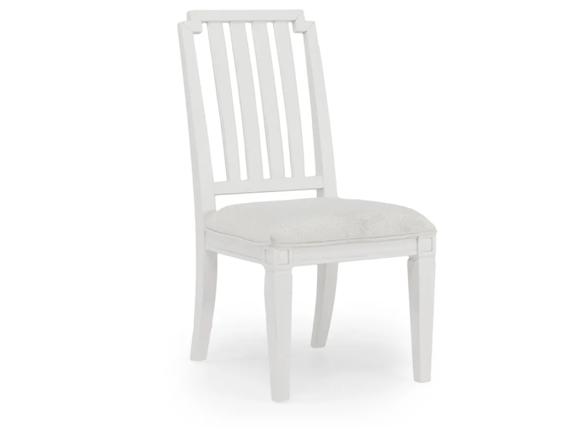 Mor Furniture Willowbrook Dining Table & 4 Chairs In Pebble, Slat