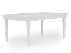 Mor Furniture Willowbrook Dining Table & 4 Chairs In Pebble, Slat
