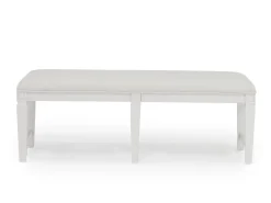 Mor Furniture Willowbrook Dining Table, 4 Chairs & Bench In Pebble, Slat