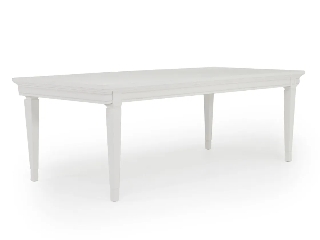 Mor Furniture Willowbrook Dining Table In Egg Shell White