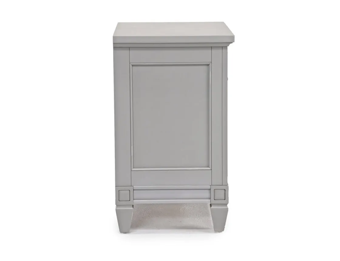 Mor Furniture Willowbrook Nightstand In Egg Shell White