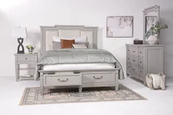 Mor Furniture Willowbrook Nightstand In Egg Shell White