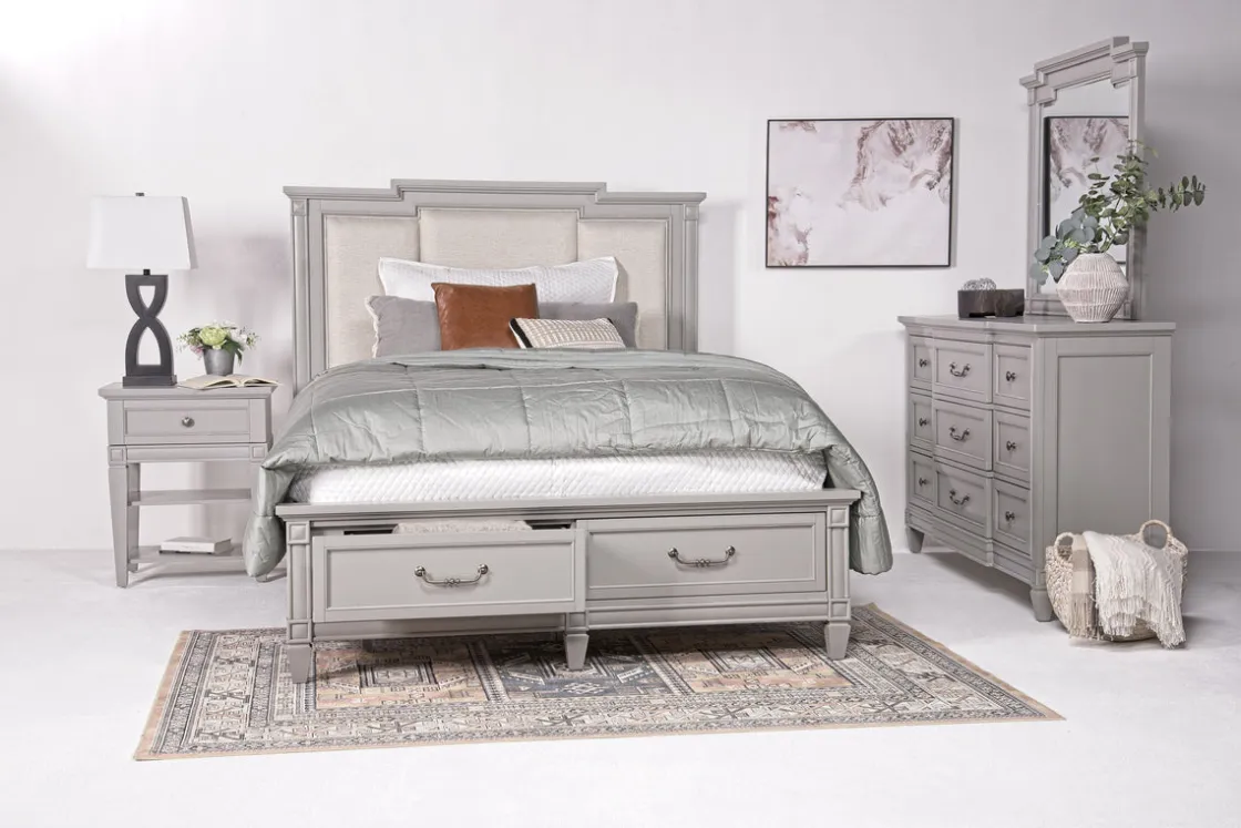 Mor Furniture Willowbrook Nightstand In Egg Shell White