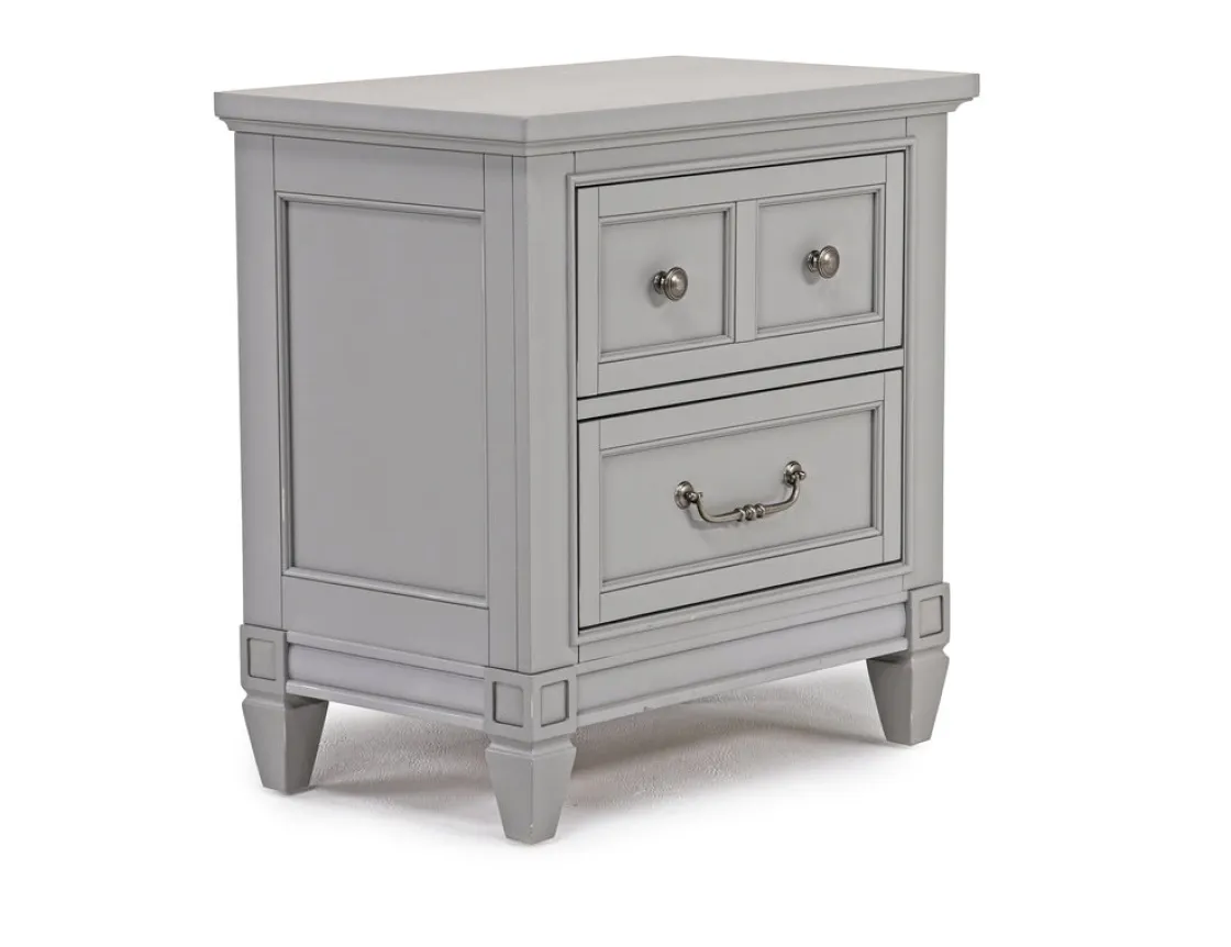 Mor Furniture Willowbrook Nightstand In Egg Shell White