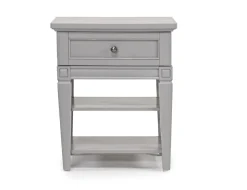 Mor Furniture Willowbrook Nightstand In Egg Shell White