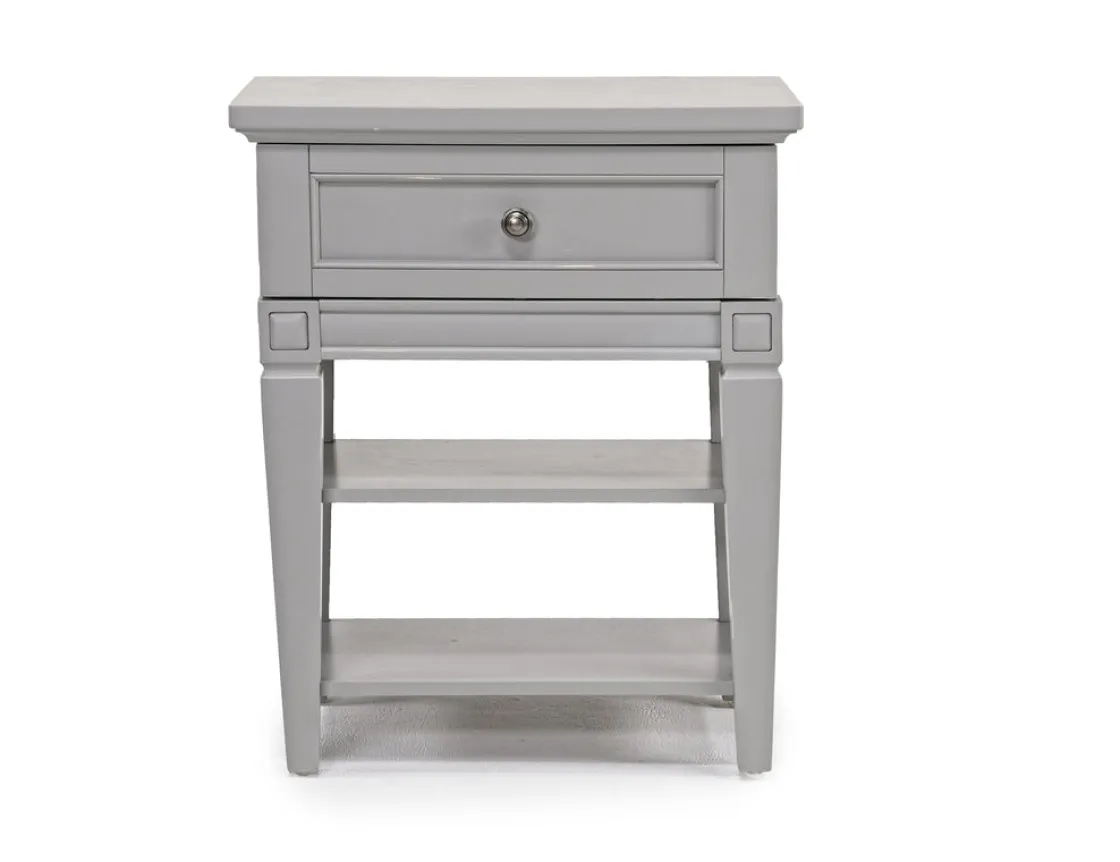 Mor Furniture Willowbrook Nightstand In Egg Shell White