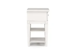 Mor Furniture Willowbrook Nightstand In Egg Shell White