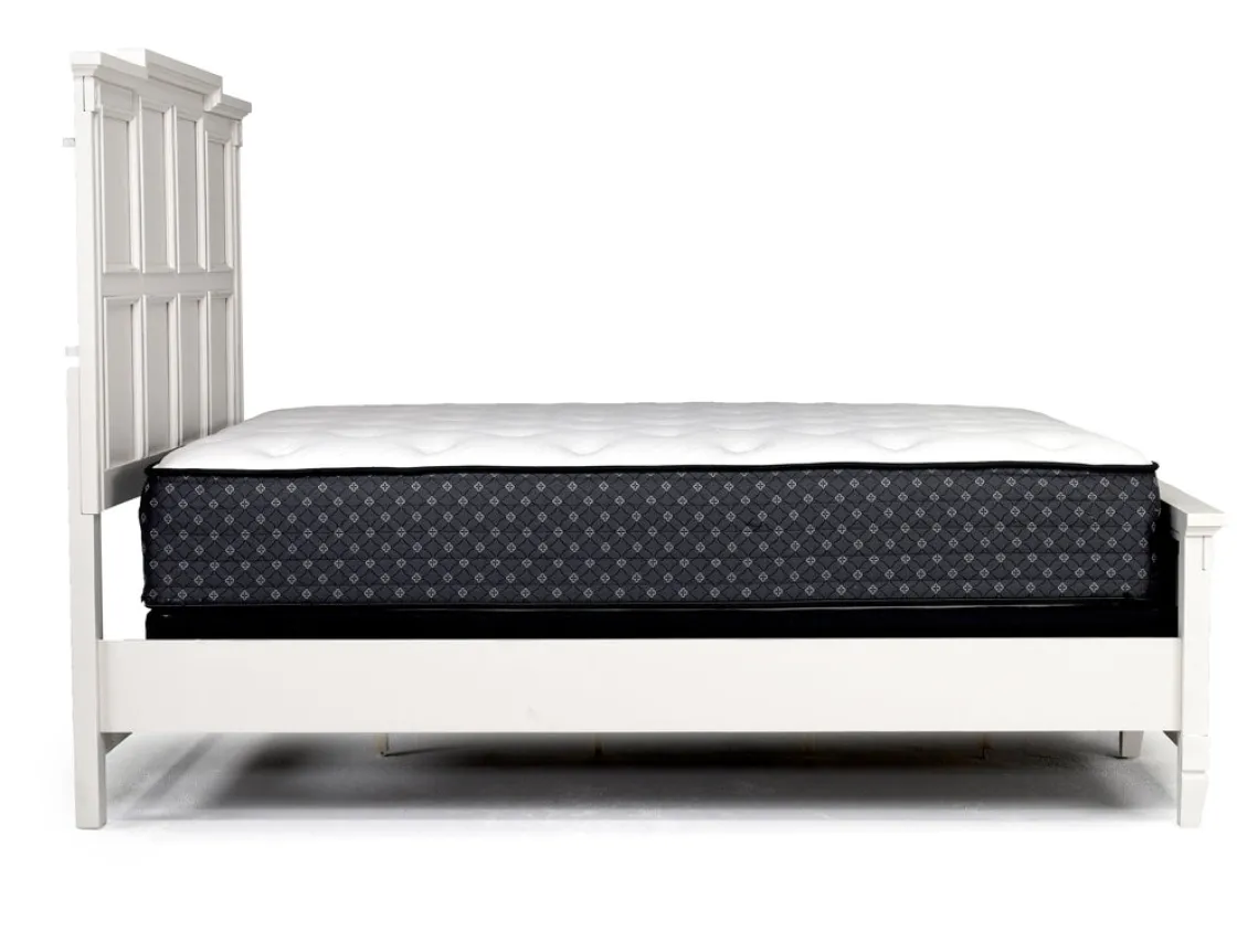 Mor Furniture Willowbrook Panel Bed In Pebble, Queen