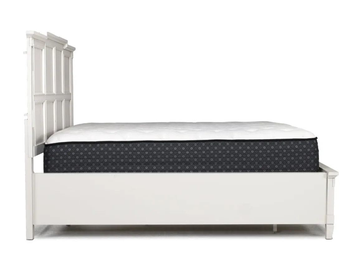 Mor Furniture Willowbrook Panel Bed In Pebble, Queen