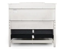 Mor Furniture Willowbrook Panel Bed In Pebble, Queen