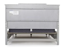 Mor Furniture Willowbrook Panel Bed In Pebble, Queen