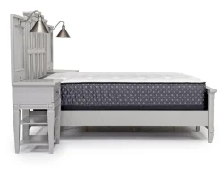 Mor Furniture Willowbrook Panel Wall Bed In Pebble, Queen