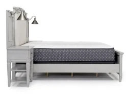 Mor Furniture Willowbrook Panel Wall Bed In Pebble, Queen