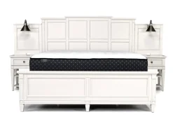 Mor Furniture Willowbrook Panel Wall Bed In Pebble, Queen