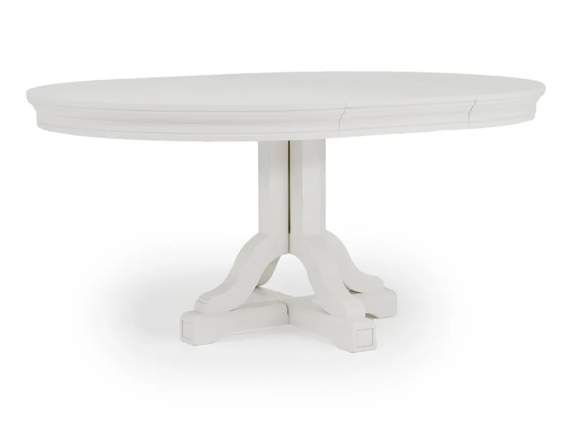 Mor Furniture Willowbrook Round Dining Table, 4 Chairs & Bench In Pebble