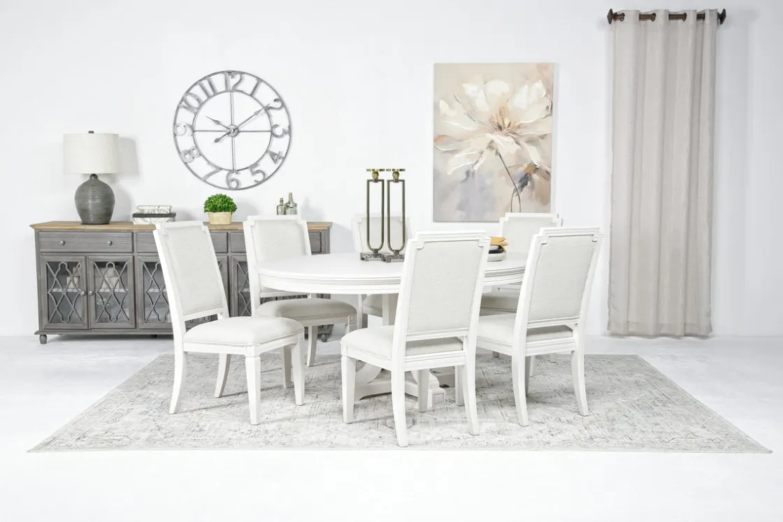 Mor Furniture Willowbrook Round Dining Table In Pebble