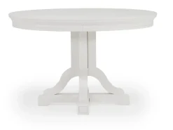 Mor Furniture Willowbrook Round Dining Table & 6 Chairs In Pebble