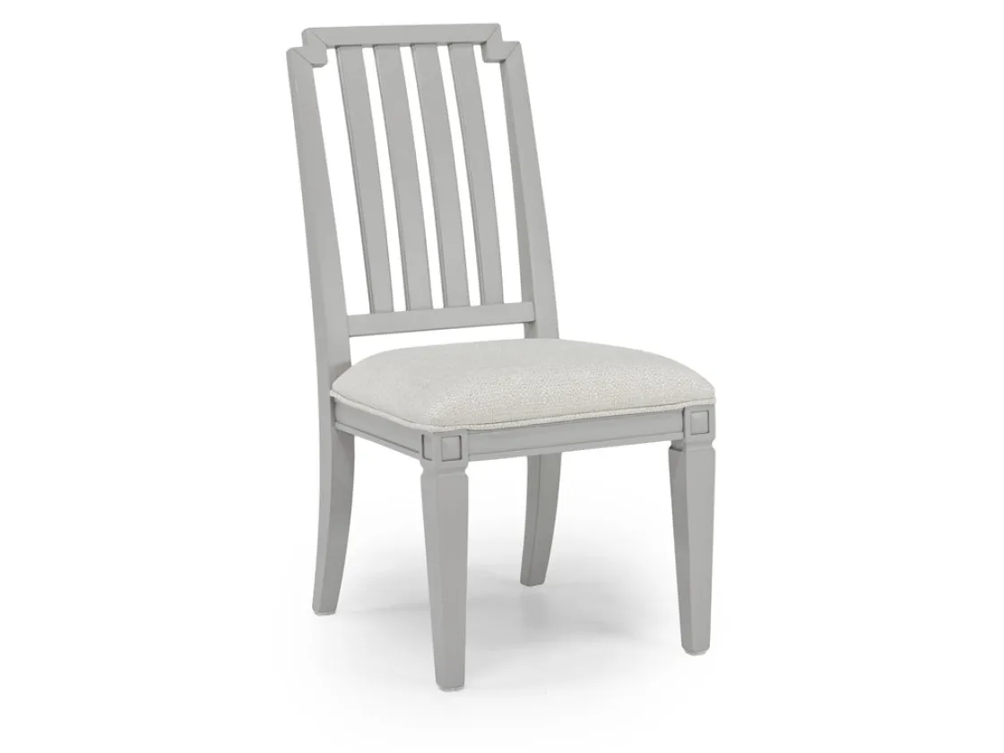Mor Furniture Willowbrook Round Dining Table & 6 Chairs In Pebble