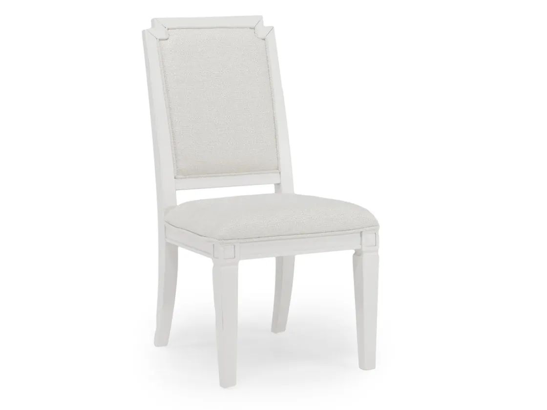 Mor Furniture Willowbrook Round Dining Table & 6 Chairs In Pebble