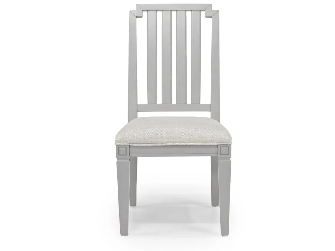 Mor Furniture Willowbrook Round Dining Table & 6 Chairs In Pebble
