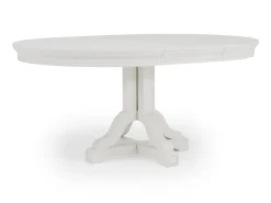 Mor Furniture Willowbrook Round Dining Table & 6 Chairs In Pebble
