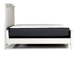 Mor Furniture Willowbrook Upholstered Panel Bed In Pebble, Queen