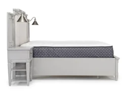 Mor Furniture Willowbrook Upholstered Wall Bed In Pebble, Queen