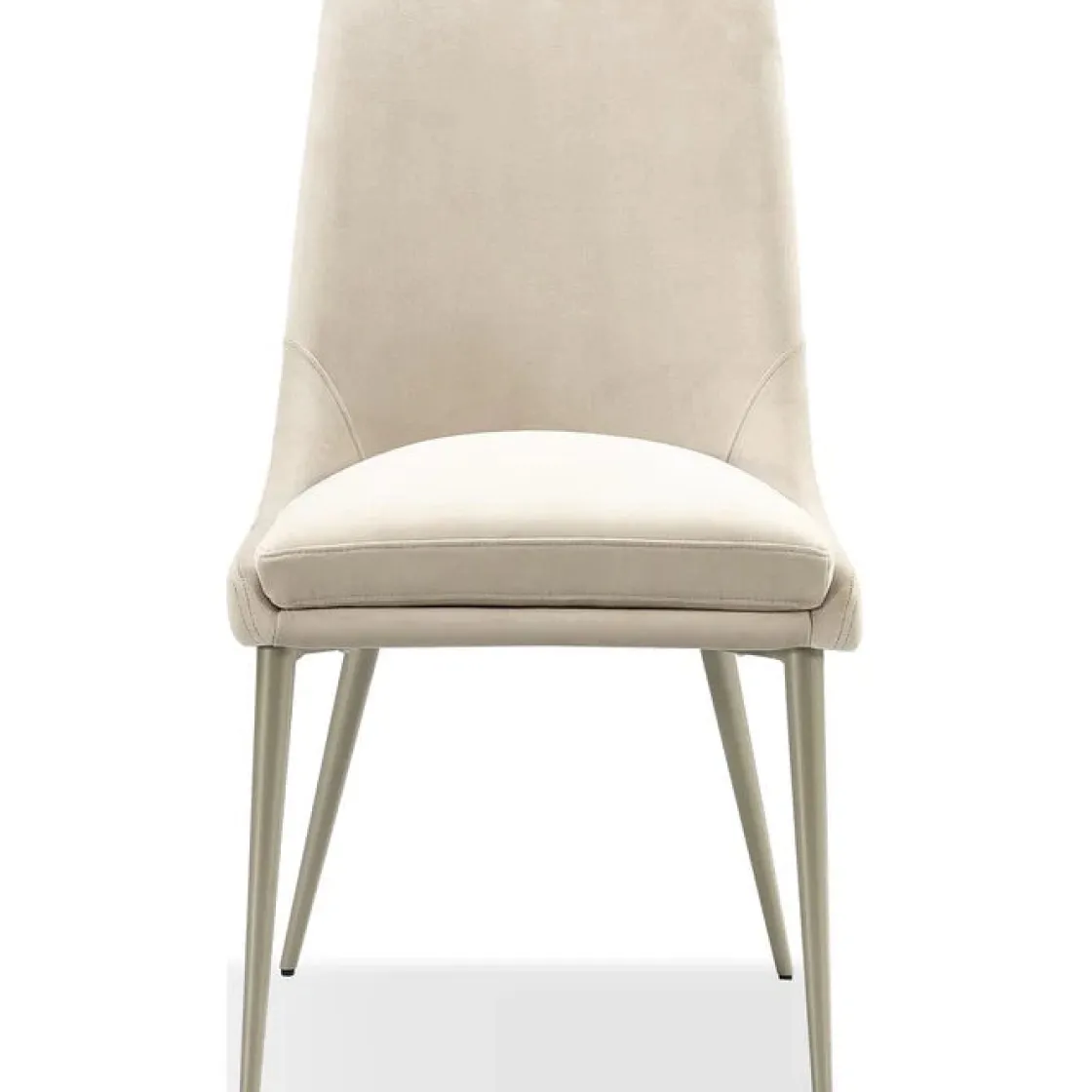 Mor Furniture Winston Round Dining Table & 2 Stools In White/Cream