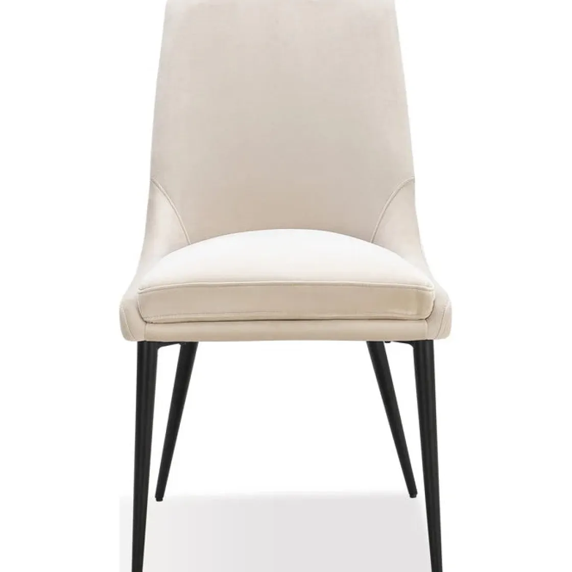 Mor Furniture Winston Side Chair In Cream, Set Of 2
