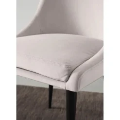 Mor Furniture Winston Side Chair In Cream, Set Of 2