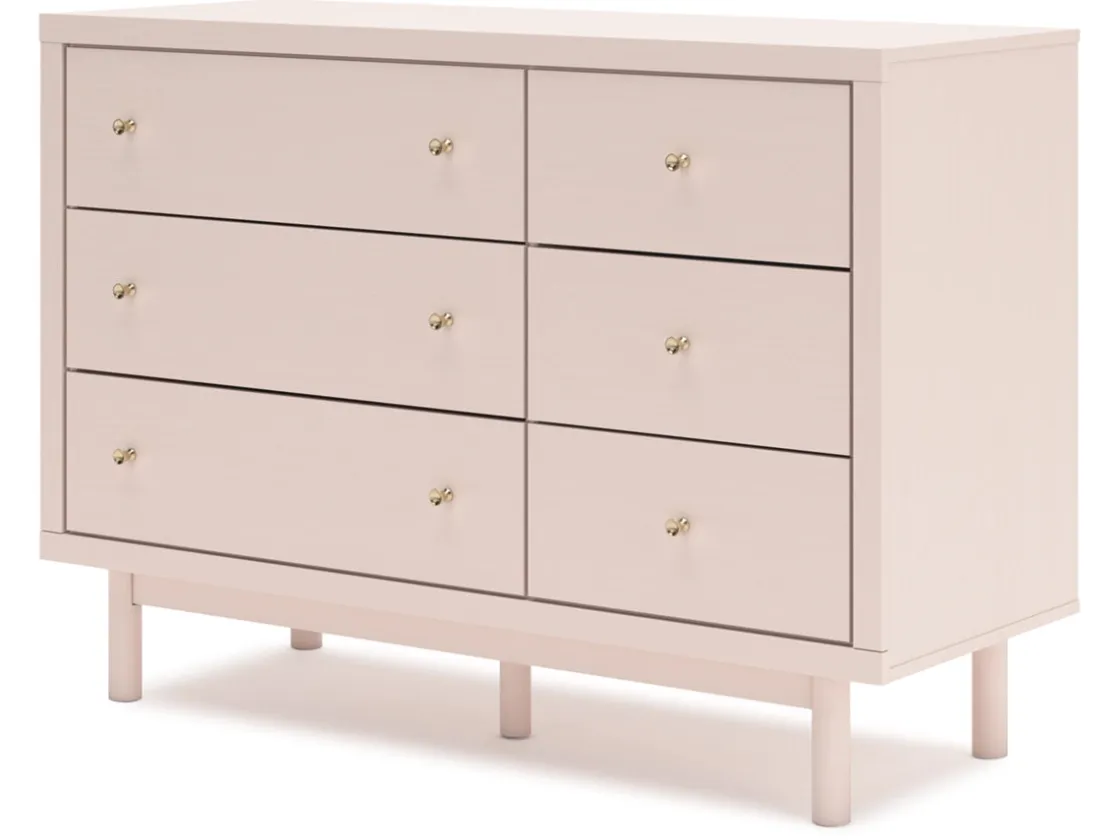 Mor Furniture Wistenpine Dresser In Blush