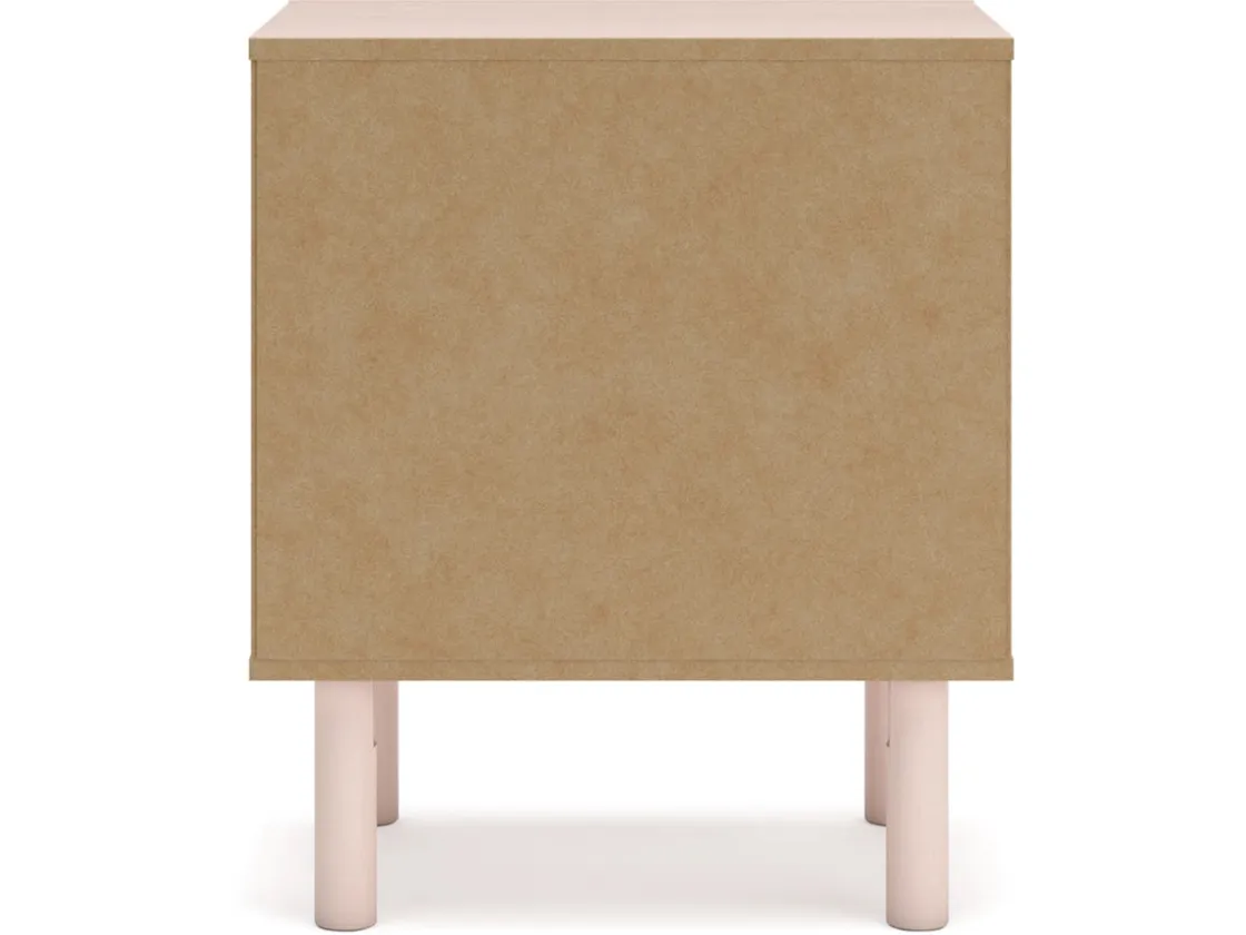 Mor Furniture Wistenpine Nightstand In Blush