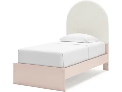 Kids Mor Furniture Wistenpine Panel Bed In Blush, Twin