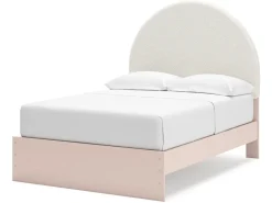Kids Mor Furniture Wistenpine Panel Bed In Blush, Twin