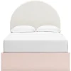 Kids Mor Furniture Wistenpine Panel Bed W/ Storage In Blush, Twin