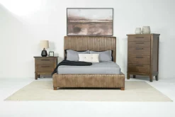 Mor Furniture Yellowstone Panel Bed In Canyon, Queen