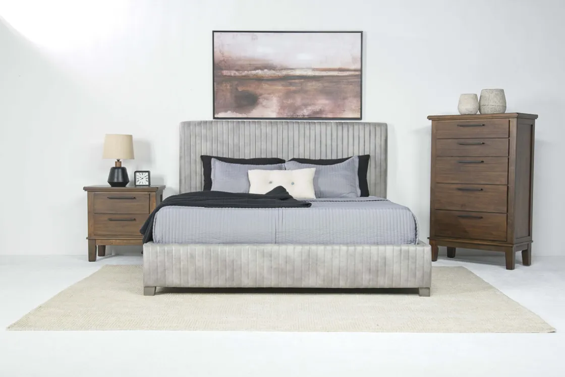 Mor Furniture Yellowstone Panel Bed In Canyon, Queen