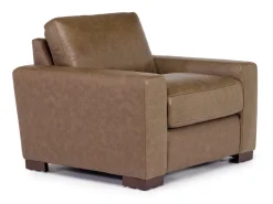 Mor Furniture York Chair In York Chestnut Leather
