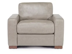 Mor Furniture York Chair In York Chestnut Leather