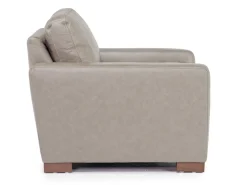 Mor Furniture York Chair In York Chestnut Leather