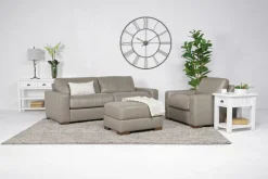 Mor Furniture York Chair In York Chestnut Leather