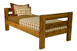 Kids Mor Furniture Young Pioneer Bed In Cinnamon, Twin
